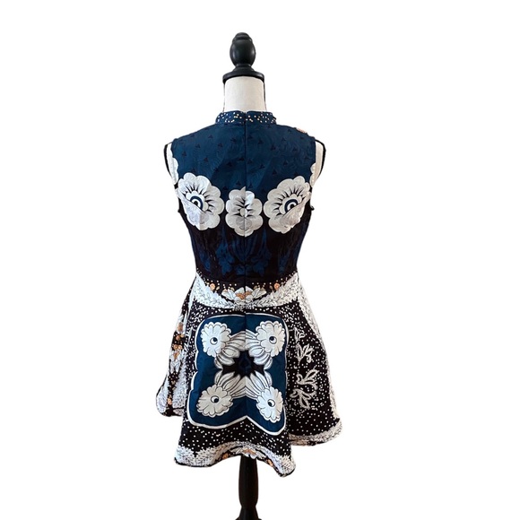 Sleeveless Mock Neck Mini Dress - Picture 2 of 2